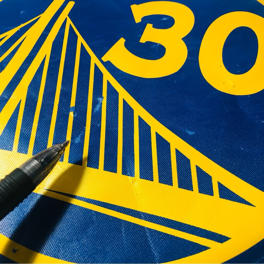 Adidas Golden State Warriors Steph Curry #30 Men's Sz XL +2 NBA Stitch READ - Picture 6 of 10